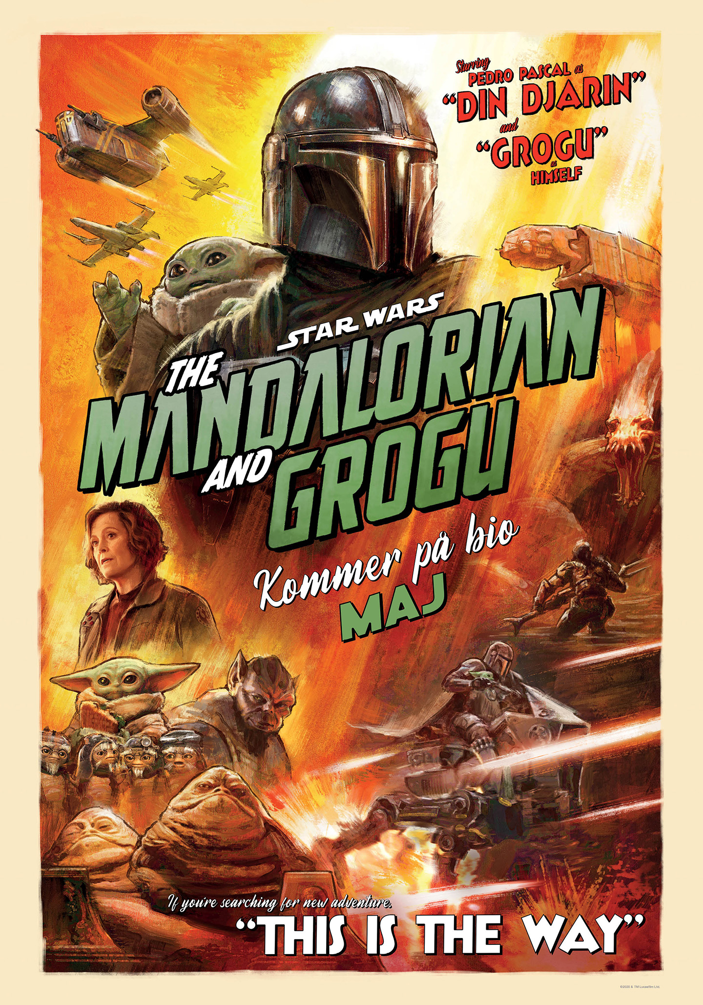Poster: The Mandalorian & Grogu